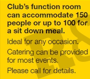 Information on our function room